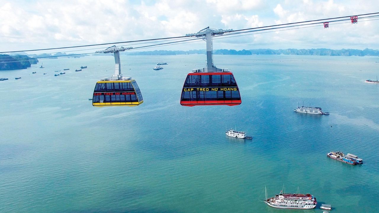 Cáp Treo Nữ Hoàng và Khu Đồi Huyền Bí - Công viên Hạ Long